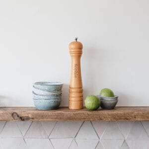 Bestel Gepersonaliseerde pepermolen met naam - XL met eigen foto