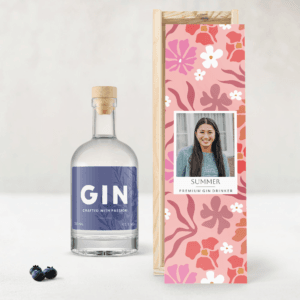 Bestel YourSurprise gin in bedrukte kist met eigen foto