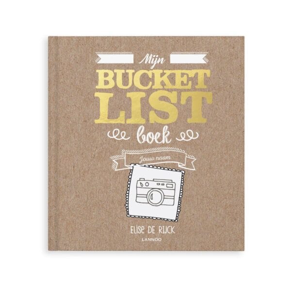 Bestel Mijn Bucketlist boek met naam en foto (Softcover) met eigen foto