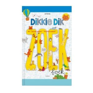 Bestel Dikkie Dik Boek "Groot zoekboek" met naam en foto met eigen foto