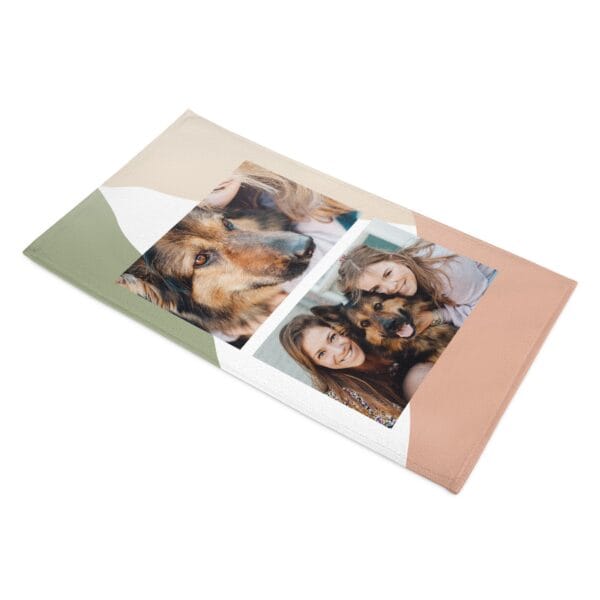 Bestel Handdoek - volledig bedrukt 100 x 180 met eigen foto