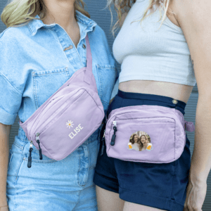 Bestel Heuptas bedrukken - Lila met eigen foto