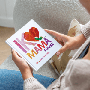 Bestel Boek met naam en foto - Rupsje Nooitgenoeg - Ik hou van mama - Hardcover met eigen foto