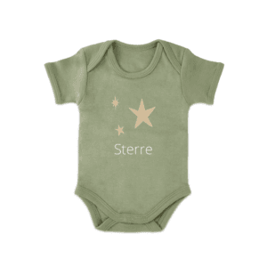 Bestel Romper bedrukken - Korte mouw - Groen - 62/68 met eigen foto