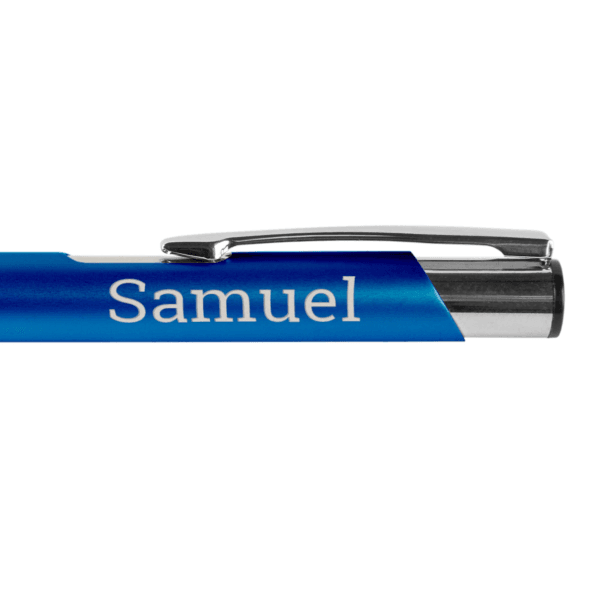 Bestel Viva Pens - Tess - Balpen graveren - Rechts (Blauw) met eigen foto
