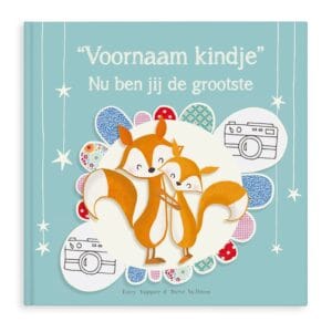 Bestel Boek met naam en foto - Nu ben jij de grootste - Softcover met eigen foto