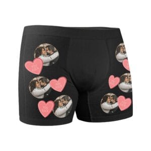 Bestel Boxershorts - Zwart - L met eigen foto