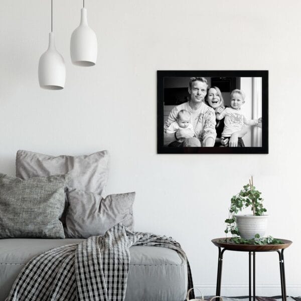 Bestel Glazen fotolijst met foto maken - 40x30 cm met eigen foto