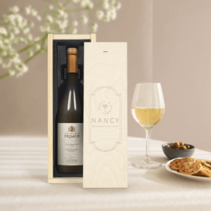 Bestel Wijn in gegraveerde kist - Salentein - Primus Chardonnay met eigen foto