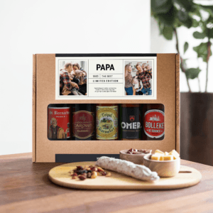 Bestel Vaderdag bierpakket bedrukken - Belgisch met eigen foto