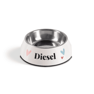 Bestel Gepersonaliseerde hondenvoerbak - Wit - 160ml met eigen foto