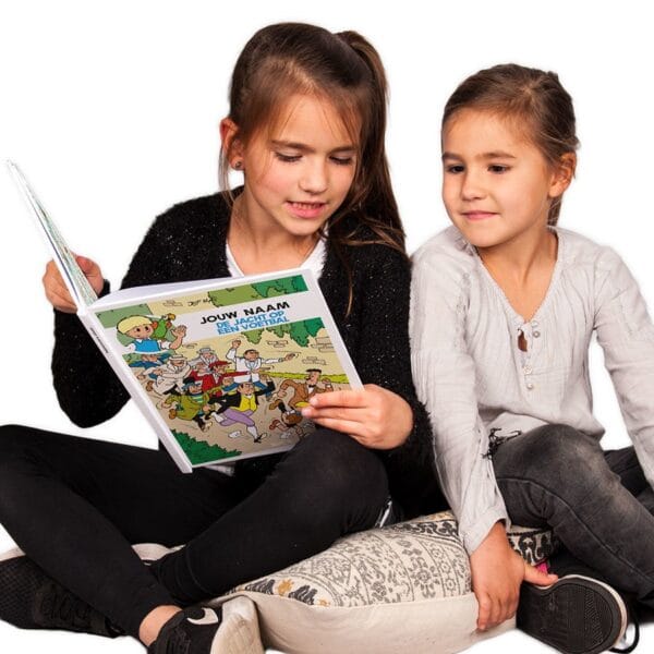 Bestel Persoonlijk stripboek - Jommeke &apos;De jacht op een voetbal&apos; (Softcover) met eigen foto