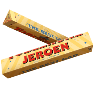 Bestel Gepersonaliseerde Toblerone reep - Vaderdag met eigen foto