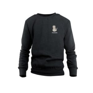 Bestel Trui voor kids bedrukken - Zwart - 2 jaar met eigen foto