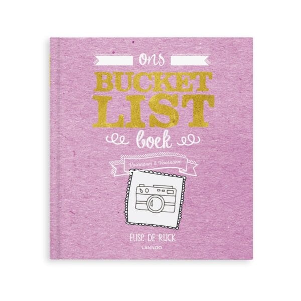 Bestel Het Bucketlist boek voor oma&apos;s met namen en foto&apos;s (Softcover) met eigen foto