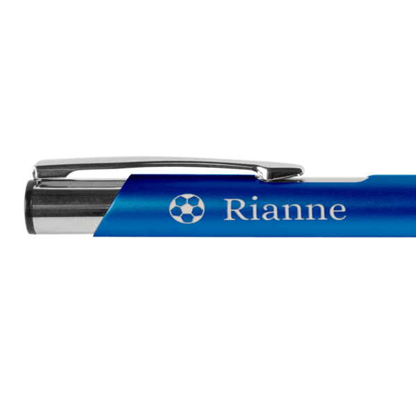 Bestel Viva Pens - Tess - Balpen graveren - Links (Blauw) met eigen foto