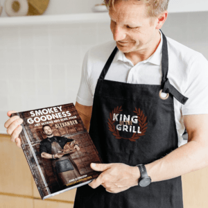 Bestel Smokey Goodness BBQ boek met naam en foto - Cadeaupakket met eigen foto