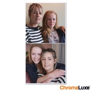 Bestel Foto op aluminium afdrukken - Wit (ChromaLuxe) - 40 x 80 cm met eigen foto