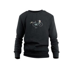 Bestel Trui voor kids bedrukken - Zwart - 4 jaar met eigen foto