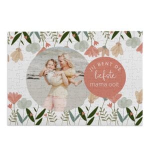 Bestel Moederdag puzzel bedrukken - 120 stukjes met eigen foto