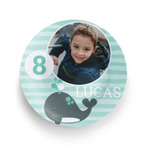 Bestel Bordje bedrukken - Verjaardag met eigen foto