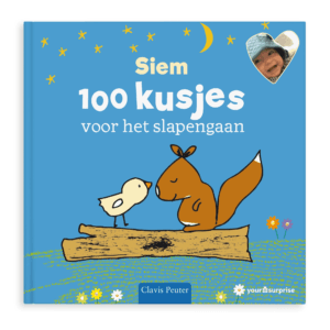Bestel Boek met naam en foto - 100 kusjes voor het slapengaan - Hardcover met eigen foto