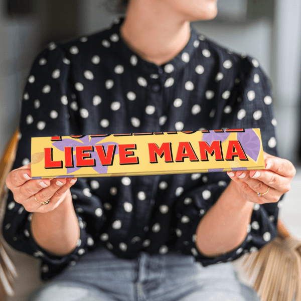 Bestel Gepersonaliseerde Toblerone reep - Moederdag - Large met eigen foto