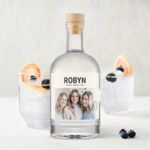 Bestel YourSurprise gin met bedrukt etiket met eigen foto