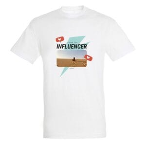 Bestel T-shirt voor mannen bedrukken - Wit - L met eigen foto