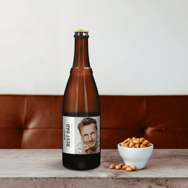 Bestel Westmalle Tripel bier met eigen label - 750 ml met eigen foto