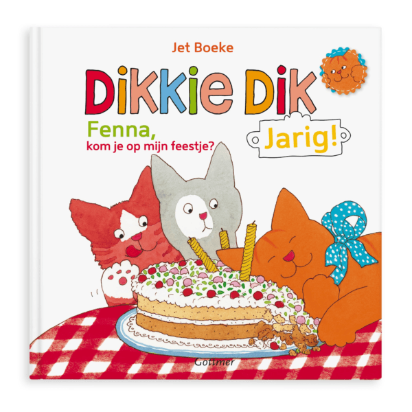 Bestel Boek met naam - Dikkie Dik is jarig - Hardcover met eigen foto
