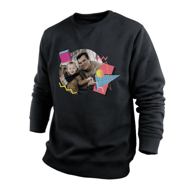 Bestel Trui voor heren bedrukken - Zwart - XXL met eigen foto