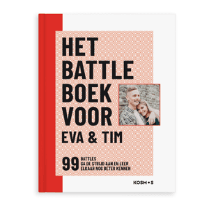 Bestel Gepersonaliseerd boek - Het Battle boek voor koppels - Hardcover met eigen foto