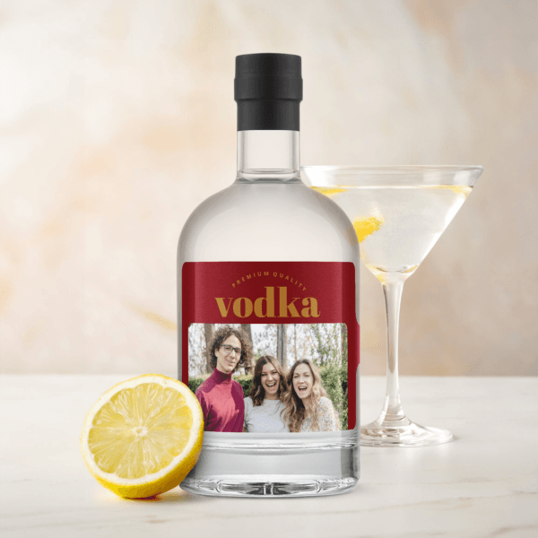Bestel YourSurprise vodka met bedrukt etiket met eigen foto