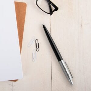 Bestel Parker - Jotter - Balpen graveren - Rechts (Zwart) met eigen foto