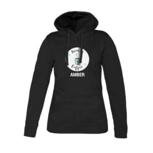 Bestel Hoodie voor dames bedrukken - Zwart - XL met eigen foto