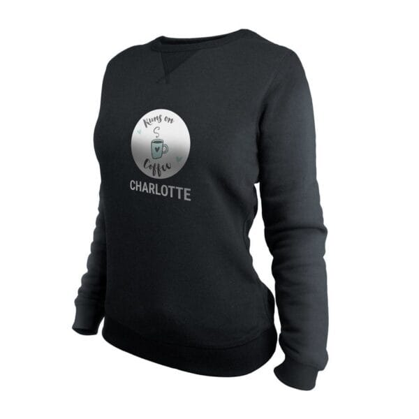 Bestel Trui voor dames bedrukken - Zwart - XL met eigen foto