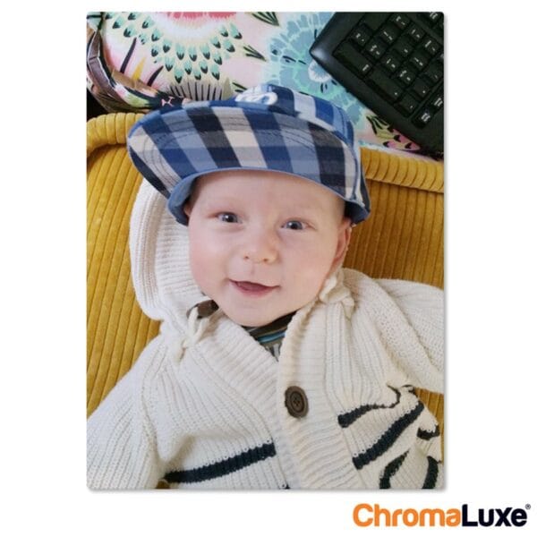 Bestel Foto op aluminium afdrukken - Wit (ChromaLuxe) - 10 x 15 cm met eigen foto