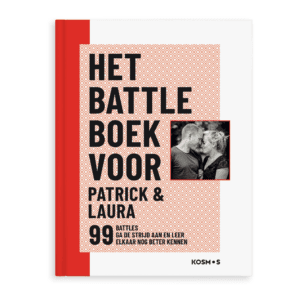 Bestel Gepersonaliseerd boek - Het Battle boek voor koppels - Softcover met eigen foto