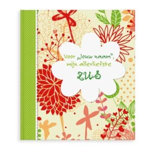 Bestel Boek met naam en foto - Voor mijn allerliefste zus - Softcover met eigen foto