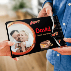 Bestel Gepersonaliseerde Mars Repen Giftbox met eigen foto