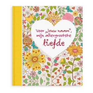 Bestel Boek met naam en foto - Voor mijn allergrootste liefde - Hardcover met eigen foto