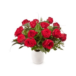 Bestel Rode rozen boeket met eigen foto