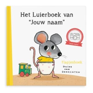Bestel Flapjesboek met naam "Het Luierboek - XXL met eigen foto