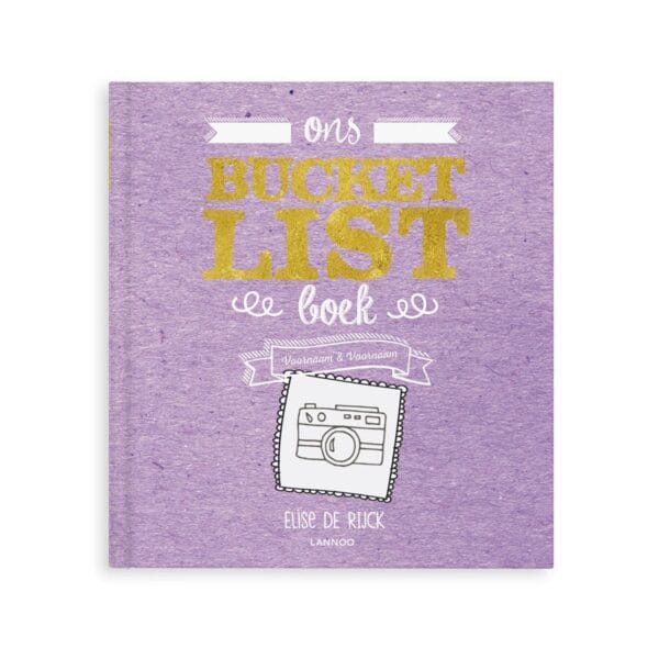Bestel Het Bucketlist boek voor opa&apos;s met namen en foto&apos;s (Softcover) met eigen foto