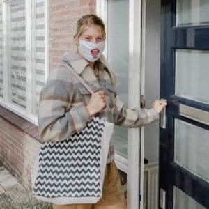 Bestel Mondkapje (niet-medisch) - L - bedrukken met eigen foto