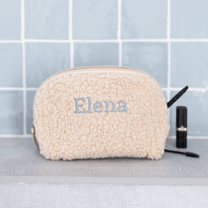 Bestel Teddy toilettas met naam met eigen foto