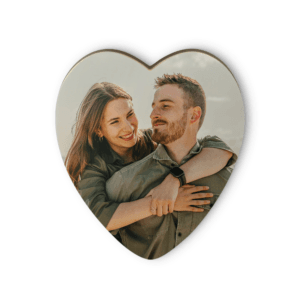 Bestel Chocolade hart bedrukken met eigen foto