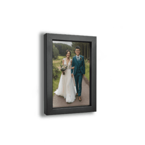 Bestel Zwarte lijst met gepersonaliseerde fotoafdruk - 10x15 met eigen foto