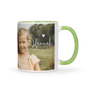 Bestel Mok met foto en tekst - Groen - 325 ml met eigen foto